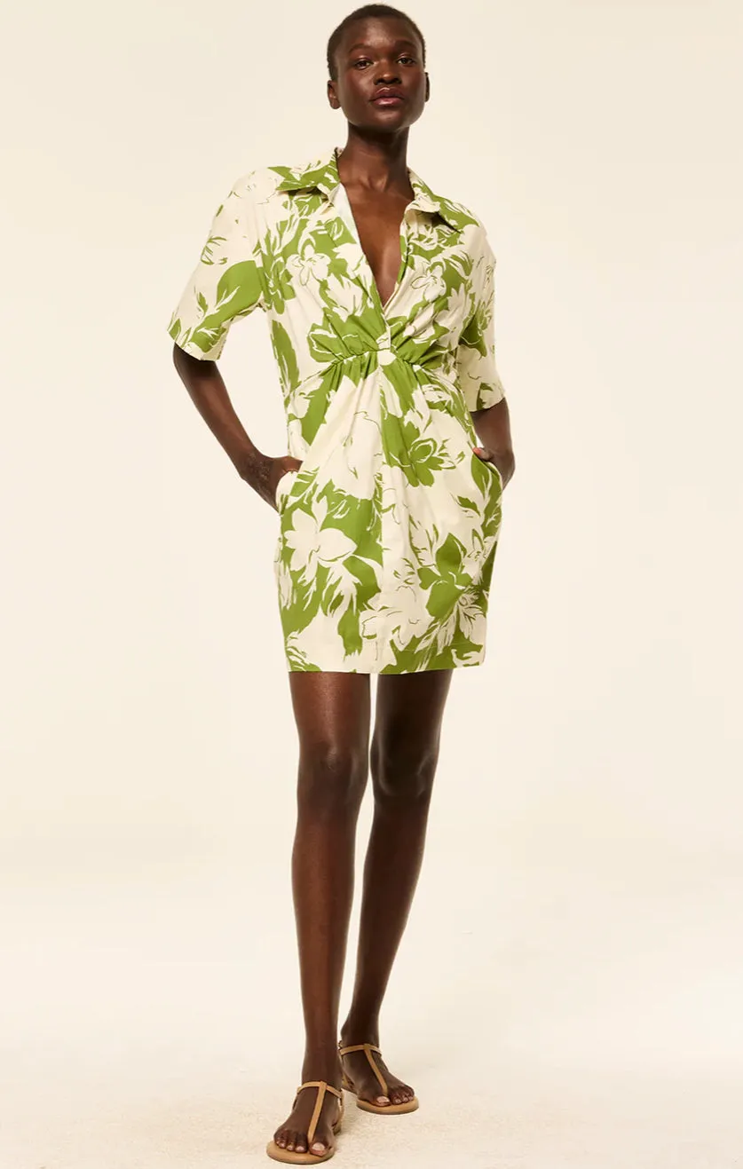 Mi9208 Green Goddess Poplin Dress