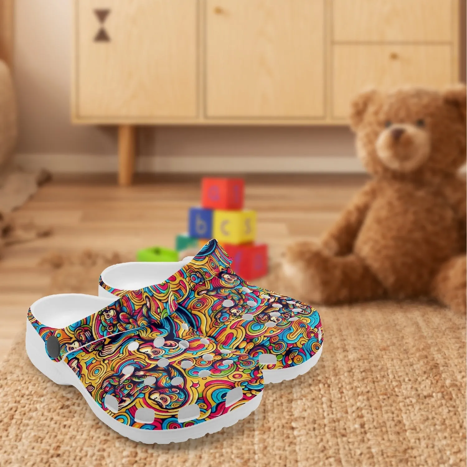 Monkey Business - Kids Clogs