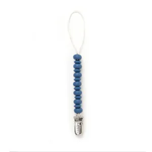 Navy Pacifier Clip