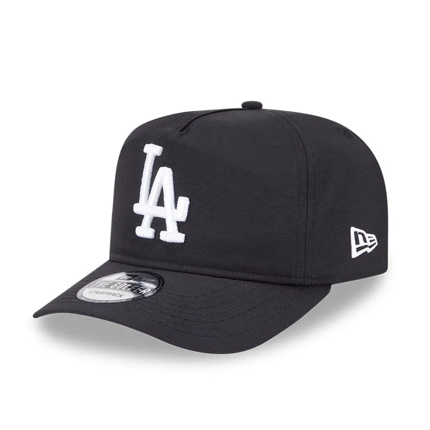 New Era Golfer Everyday Nylon Los Angeles Dodgers Strapback Hat - Black