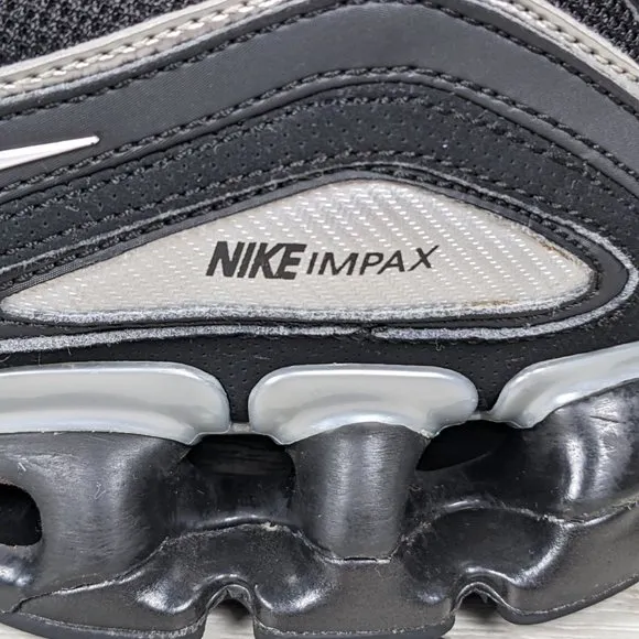 NIKE* Impax Torrent 2010 #324701-001 Black &amp; Gray Sneakers~ Size 12