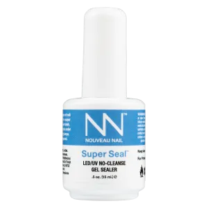 Nouveau Nail Super Seal LED/UV No-Cleanse Gel Sealer .5oz
