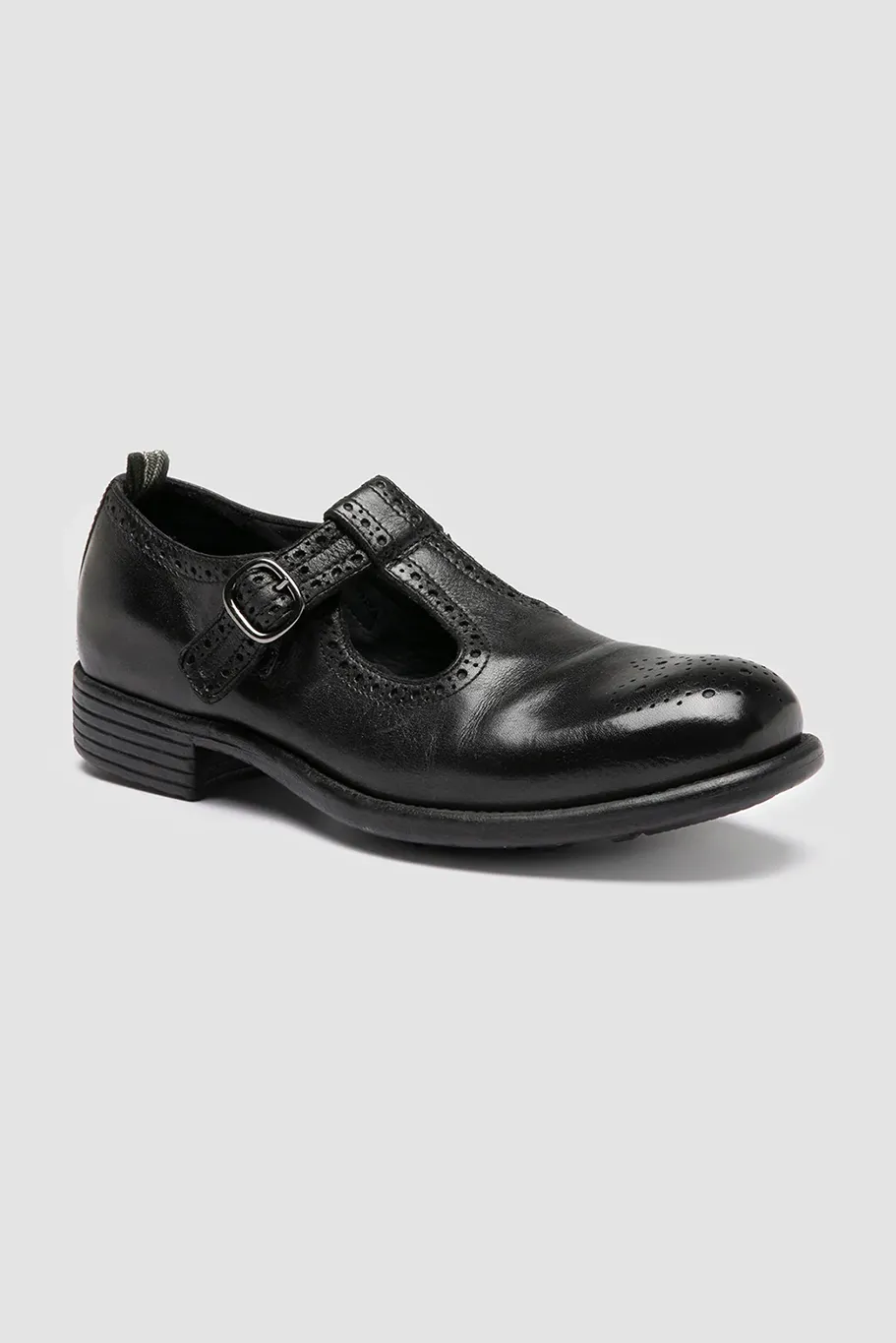 Officine Creative - CALIXTE 071 - Nero T- Bar Shoes