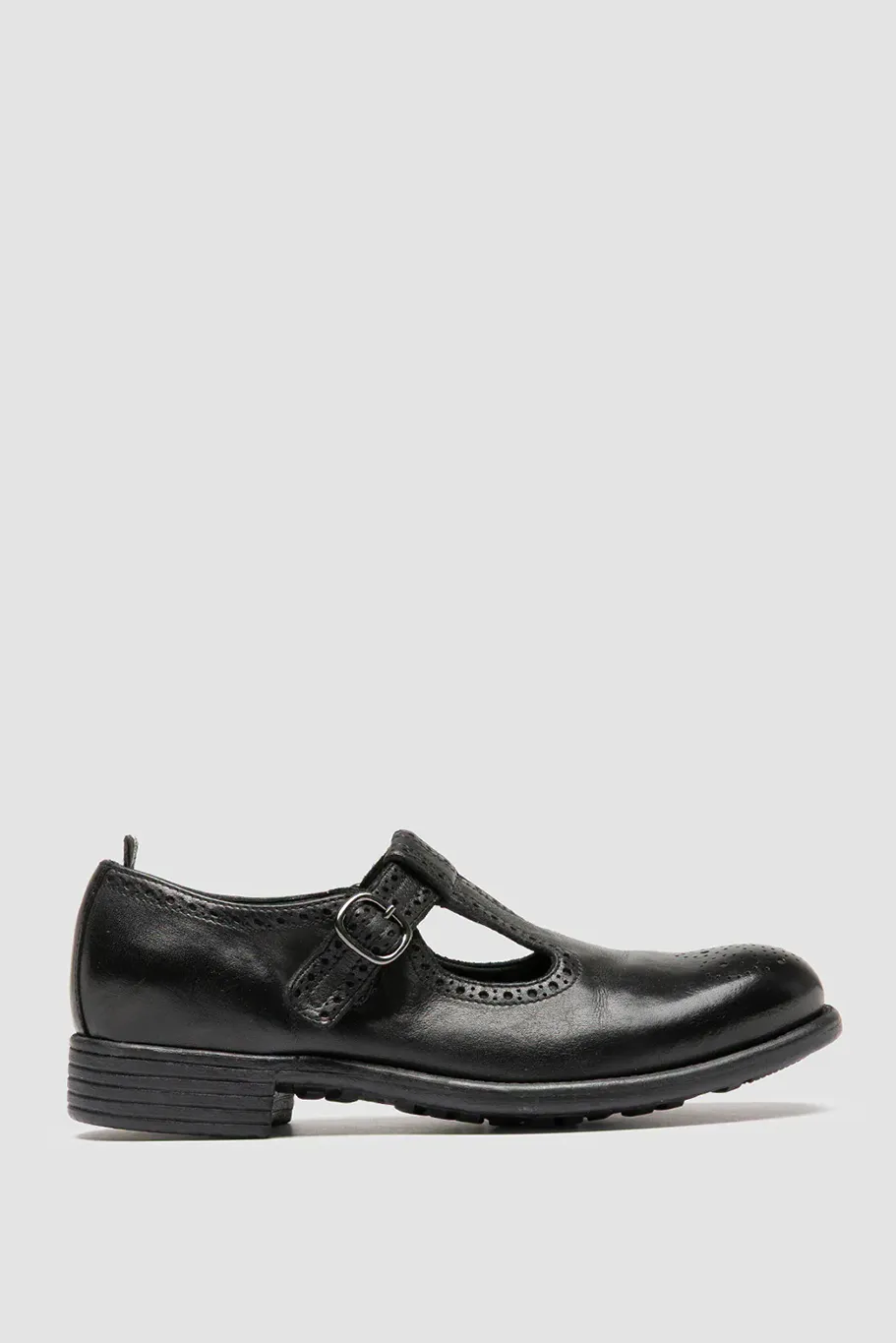 Officine Creative - CALIXTE 071 - Nero T- Bar Shoes