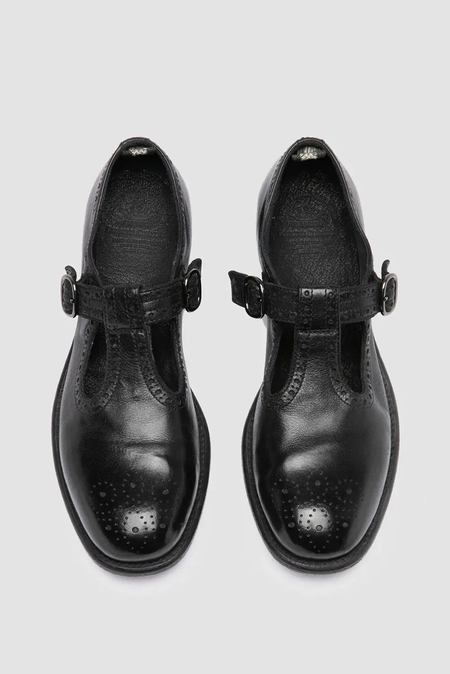Officine Creative - CALIXTE 071 - Nero T- Bar Shoes