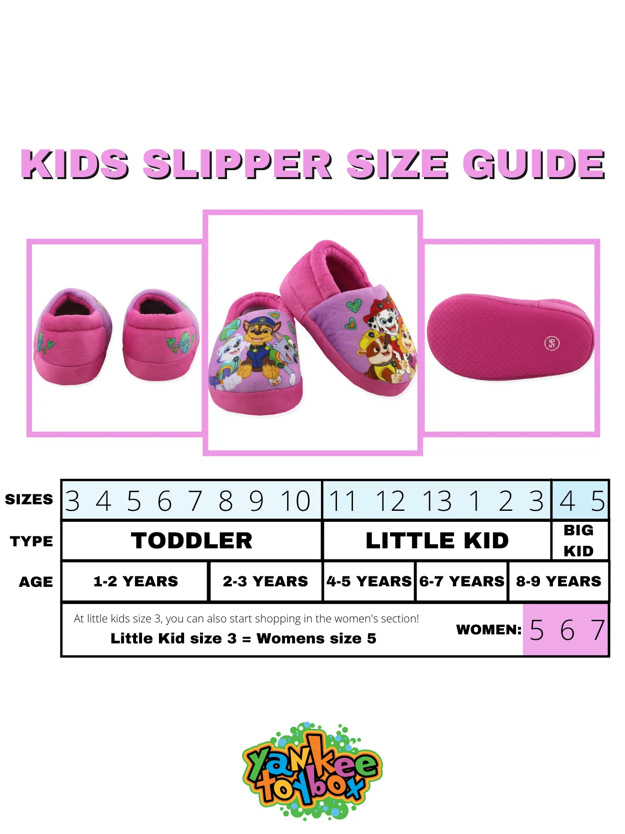 Paw Patrol Plush A-line Slippers