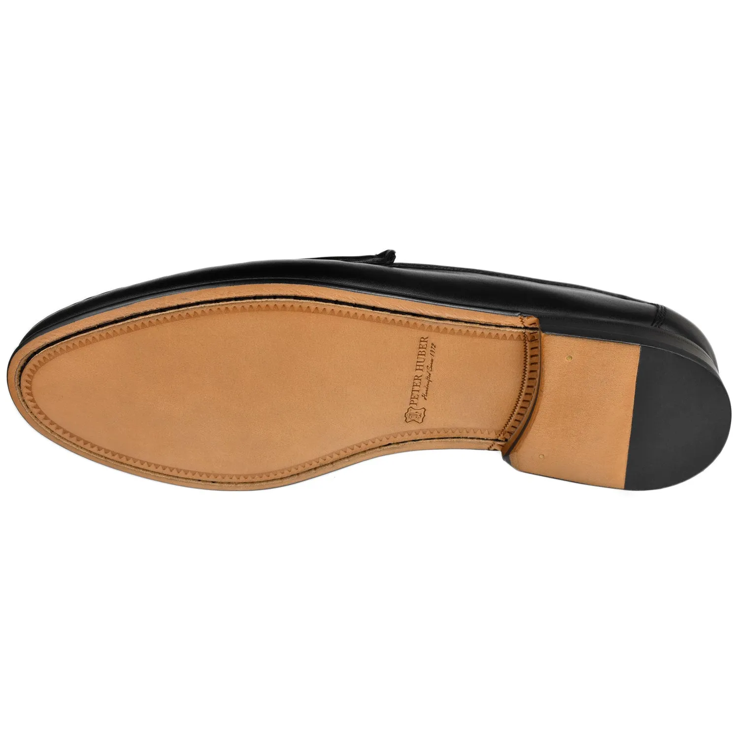 Peter Huber Ascot Bit Loafer Black