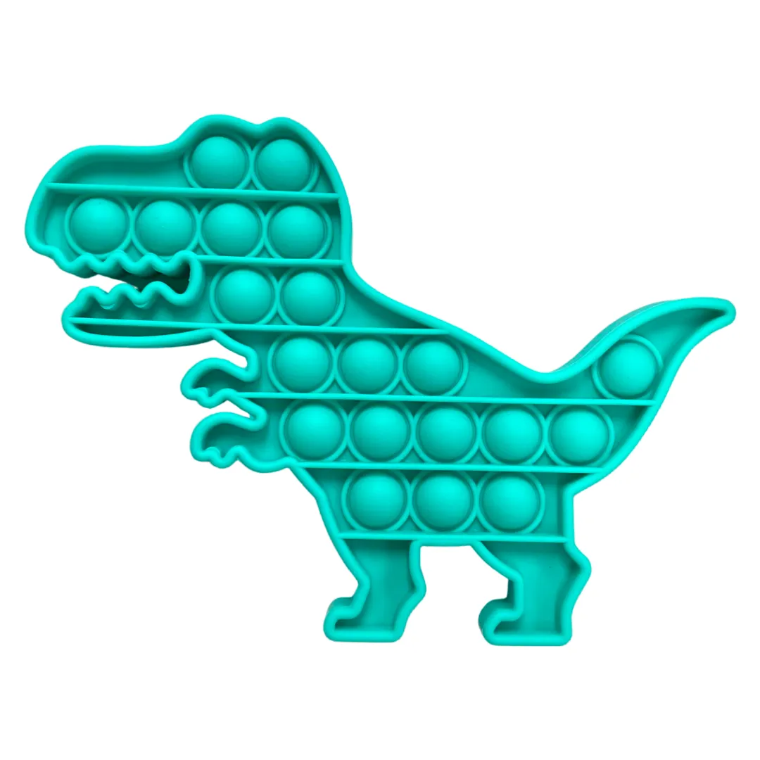 Pop It Dinosaur Fidget Toy - 3 Colors
