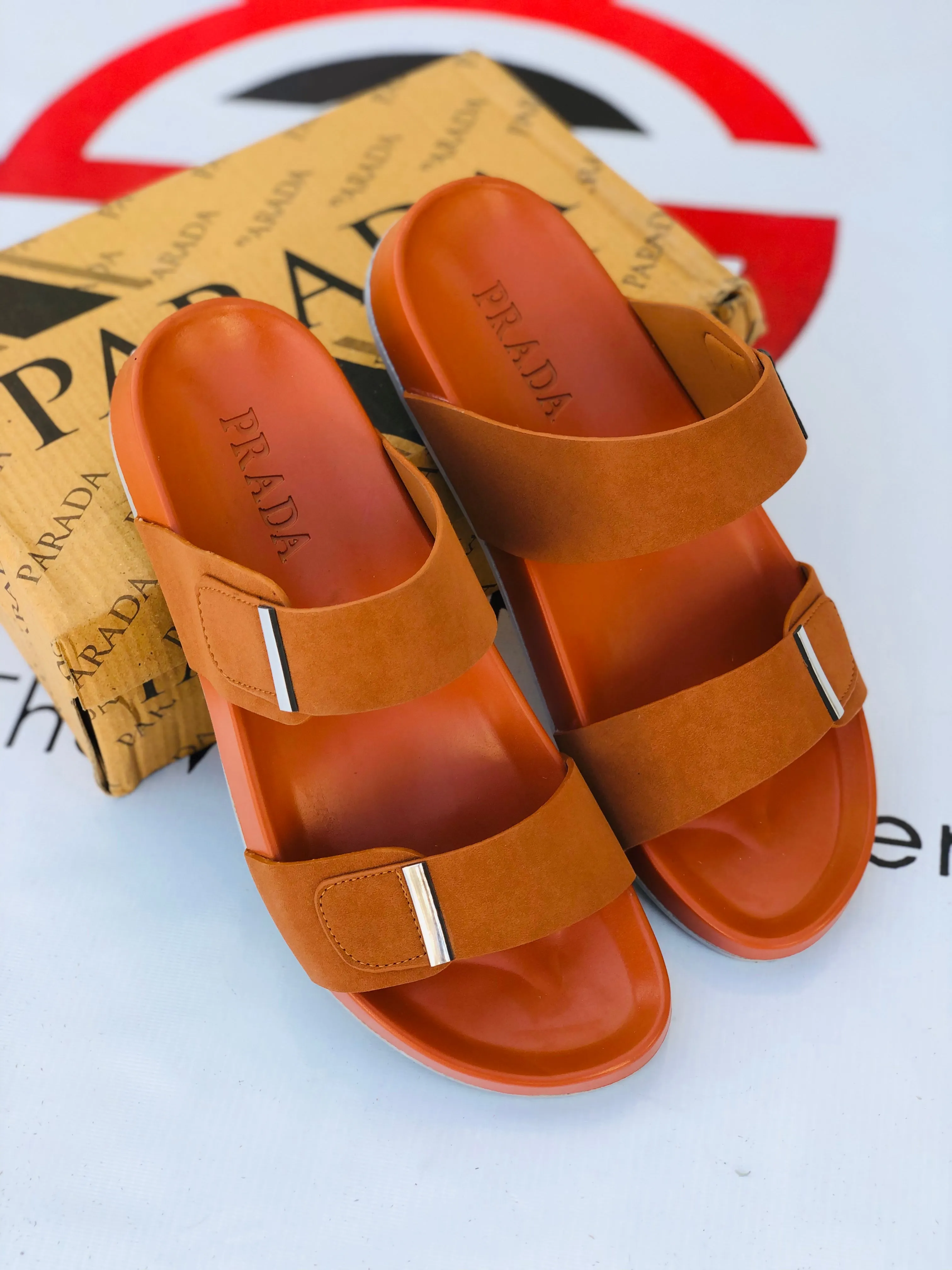 Pra-Daa Medicated Slippers-Musturd