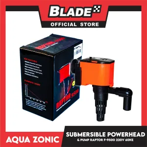 Raptor F-9500 Submersible Filter 10W, Max Flow 950, Max Height 1.20, 220V-240V 60Hz, Durable, Silent, Energy Saving And Strong Performance Fish Tank Filter