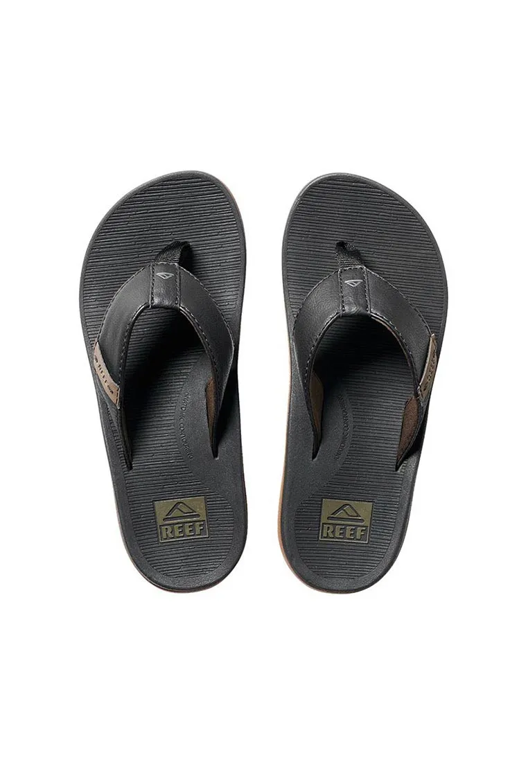 Reef Men Santa Ana Open Toe Black