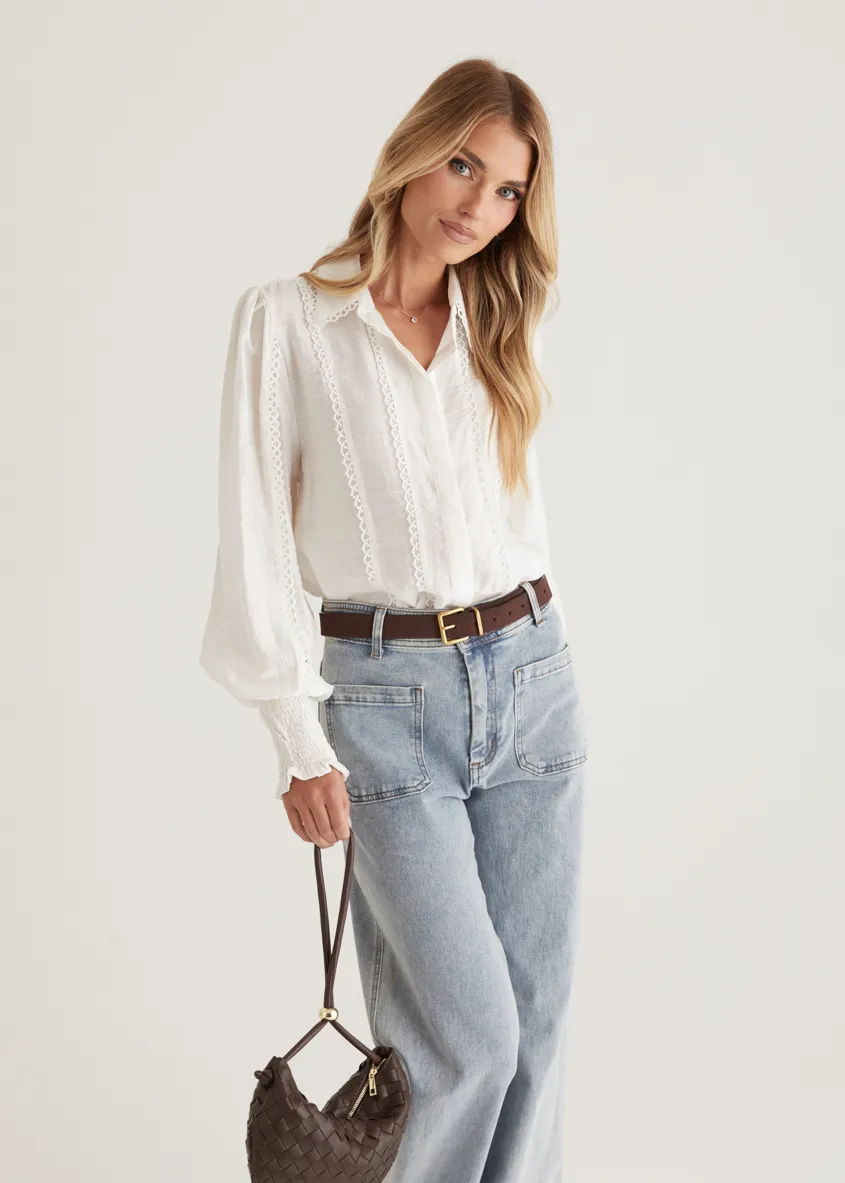 Roxanne Shirt - Off White