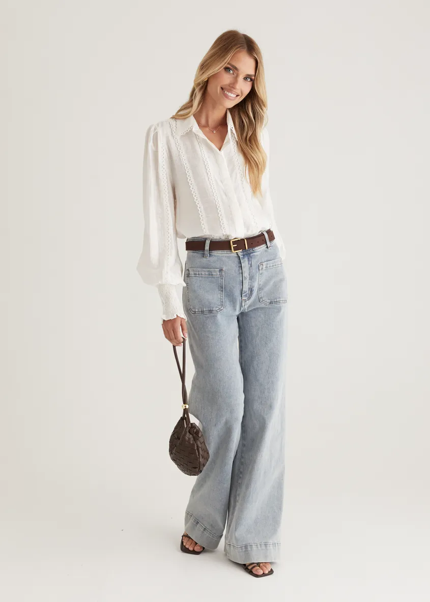 Roxanne Shirt - Off White