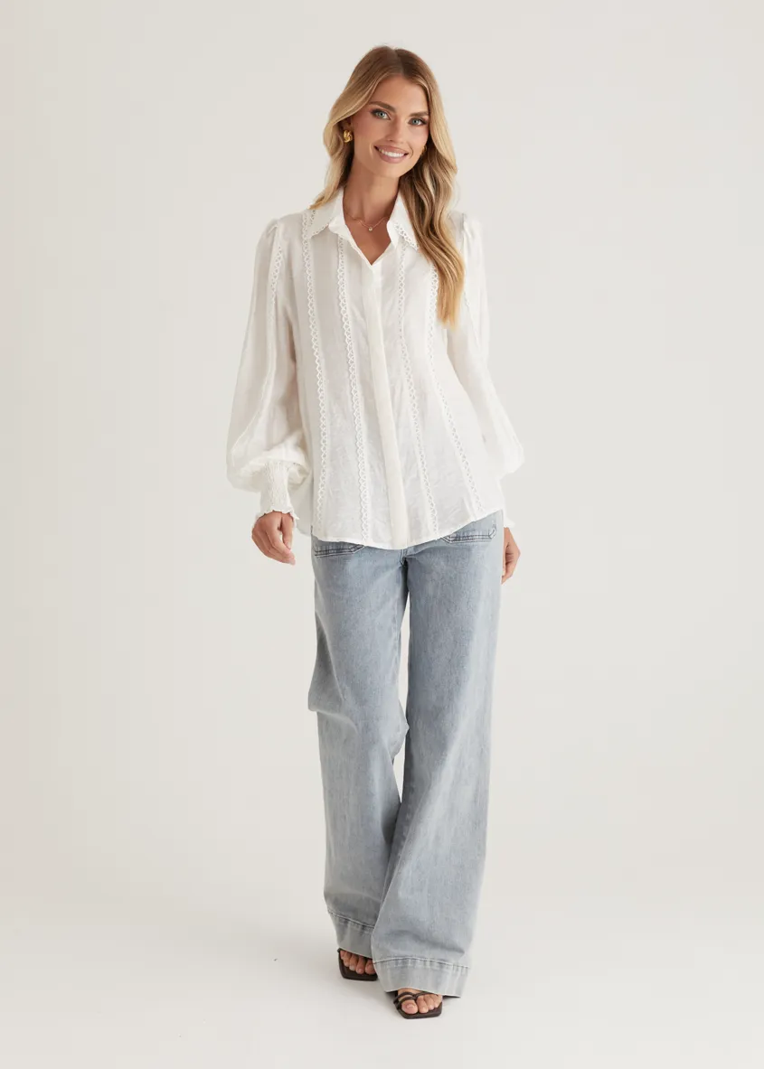 Roxanne Shirt - Off White
