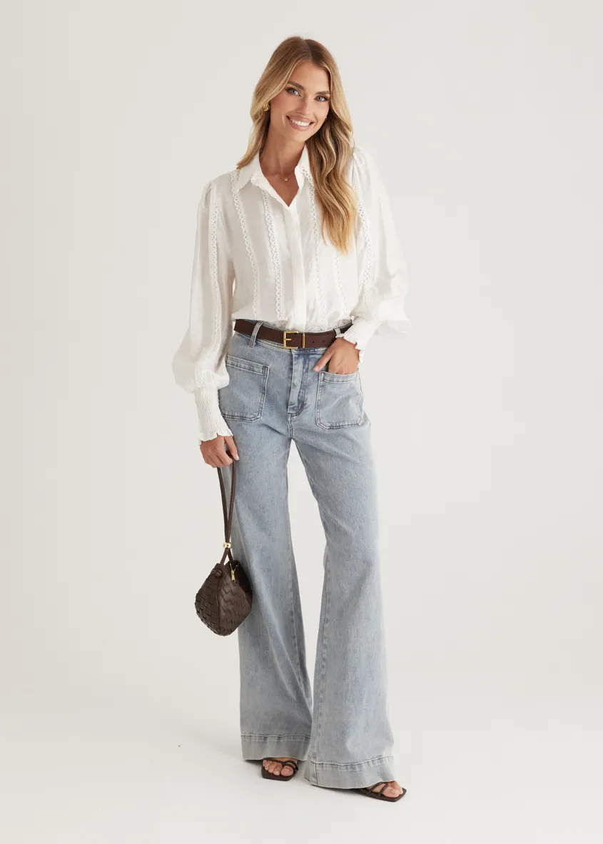 Roxanne Shirt - Off White