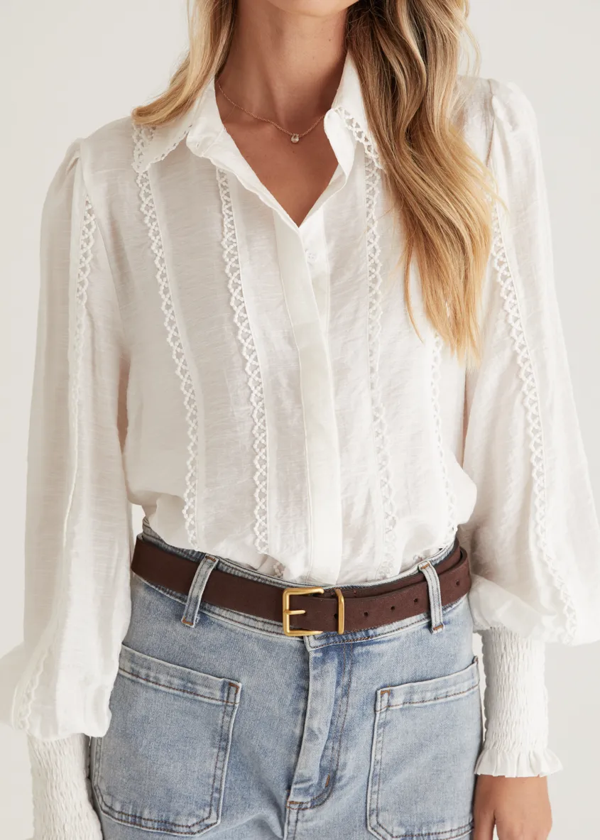Roxanne Shirt - Off White
