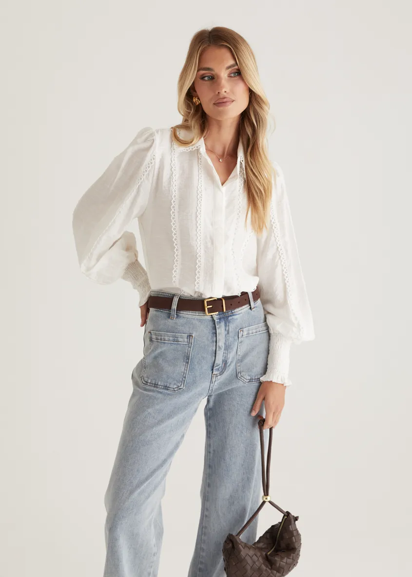 Roxanne Shirt - Off White