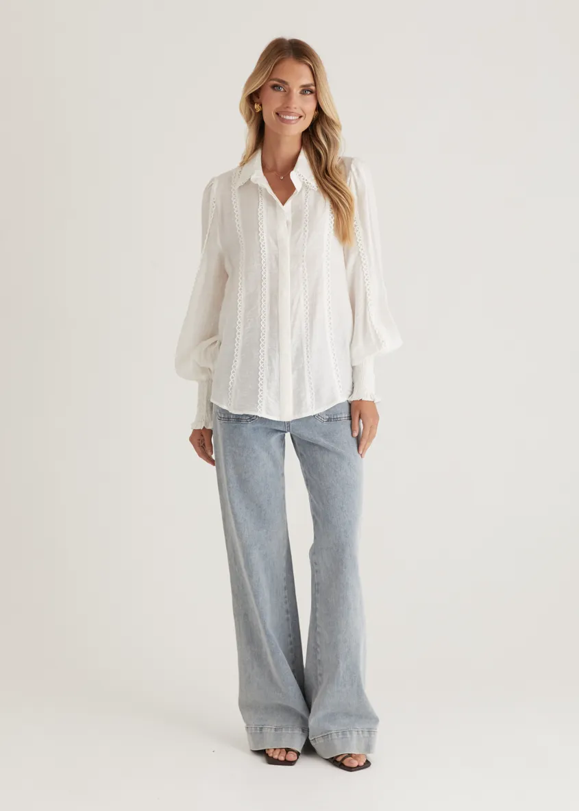 Roxanne Shirt - Off White
