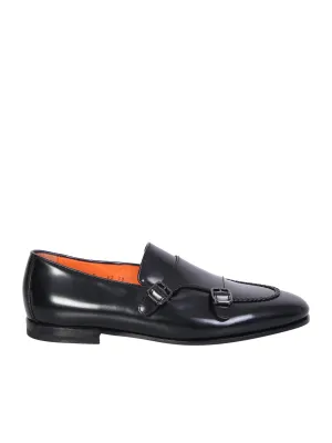 SANTONI Elegant Monkstraps for Men