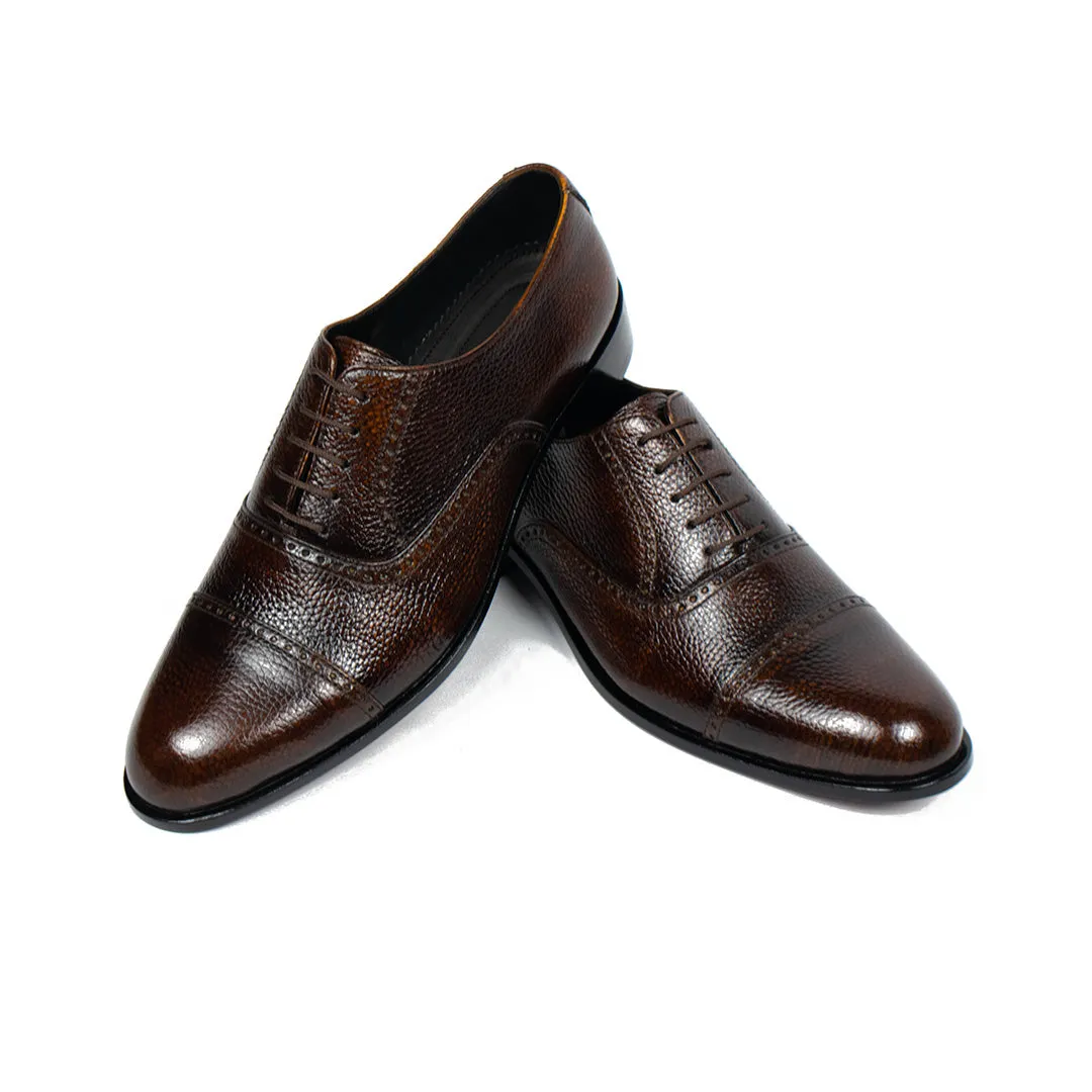 Semi Brogue Mild Mustard Two Tone