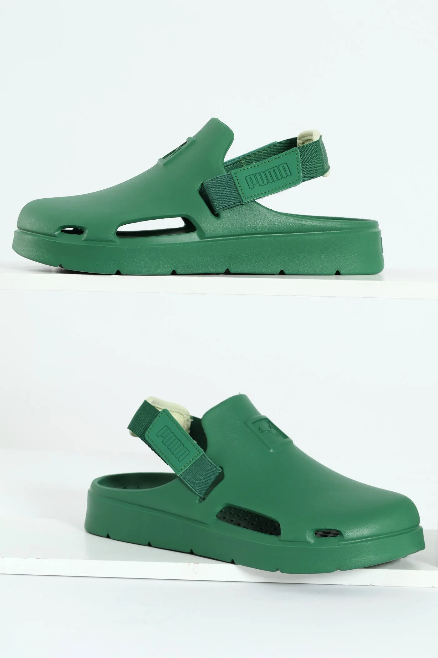 Shibui Slingback Mule Sandal - Green
