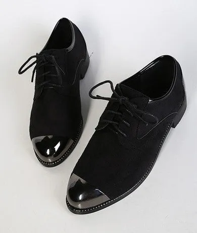 Spring Oxfords Women Brogue Shoes Womens Oxford flats Zapato De Hombre Para Traje Autumn PU Leather Glitter Shoes