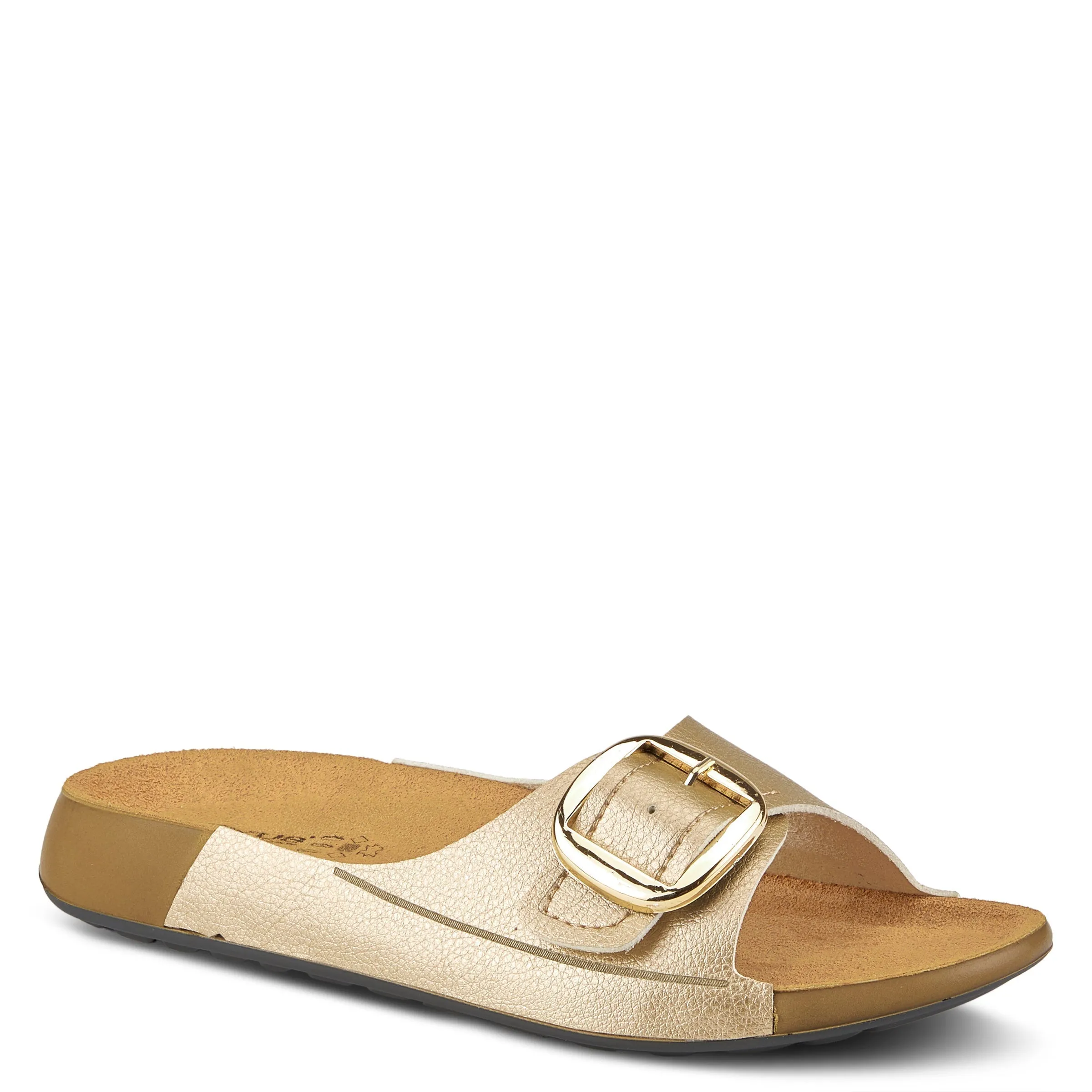 Spring Step Shoes  Flexus Gateway Slide Sandals Women’s Adjustable Vegan