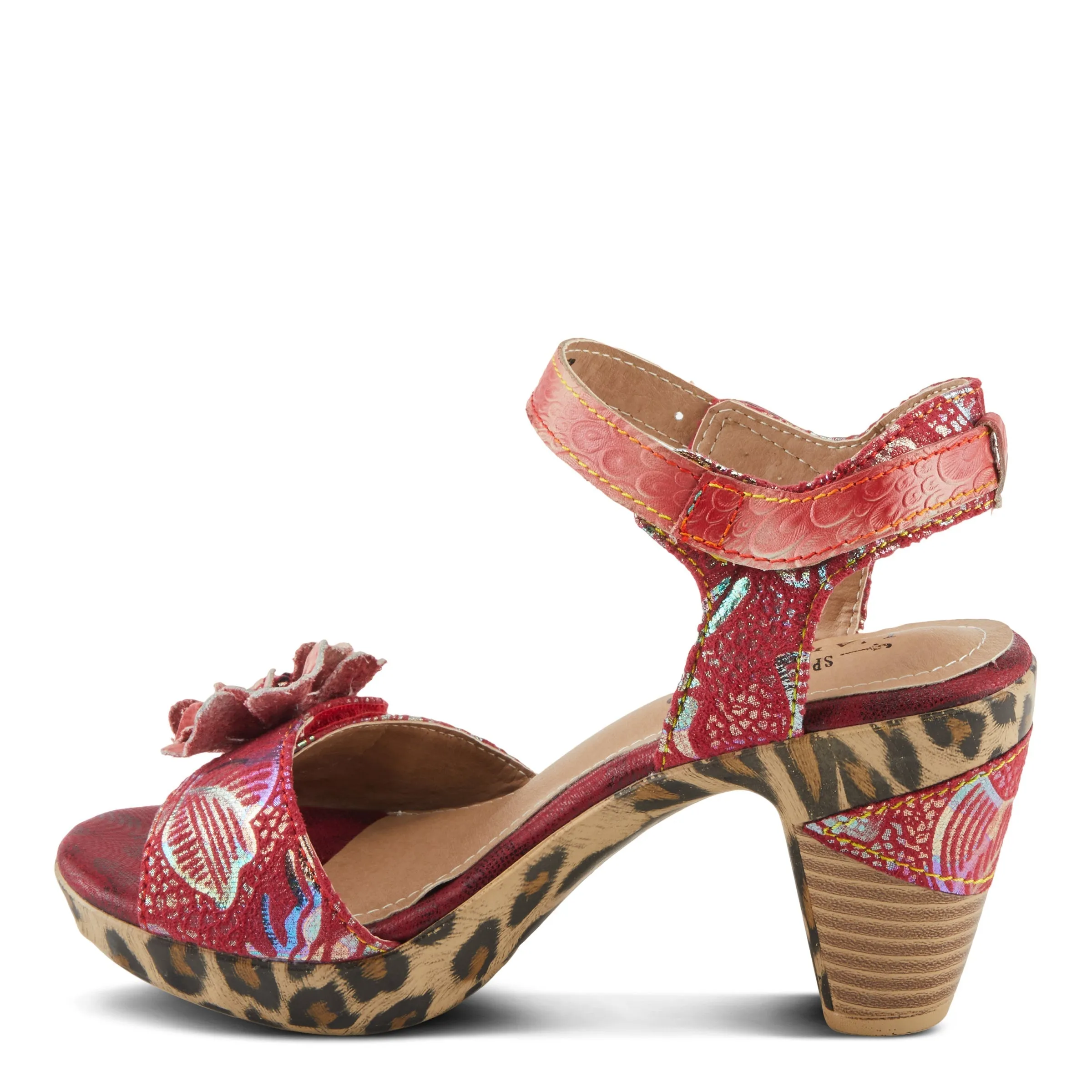 Spring Step Shoes L'Artiste Wildcat Sandals Women's Leather Combo 3.75" Heel