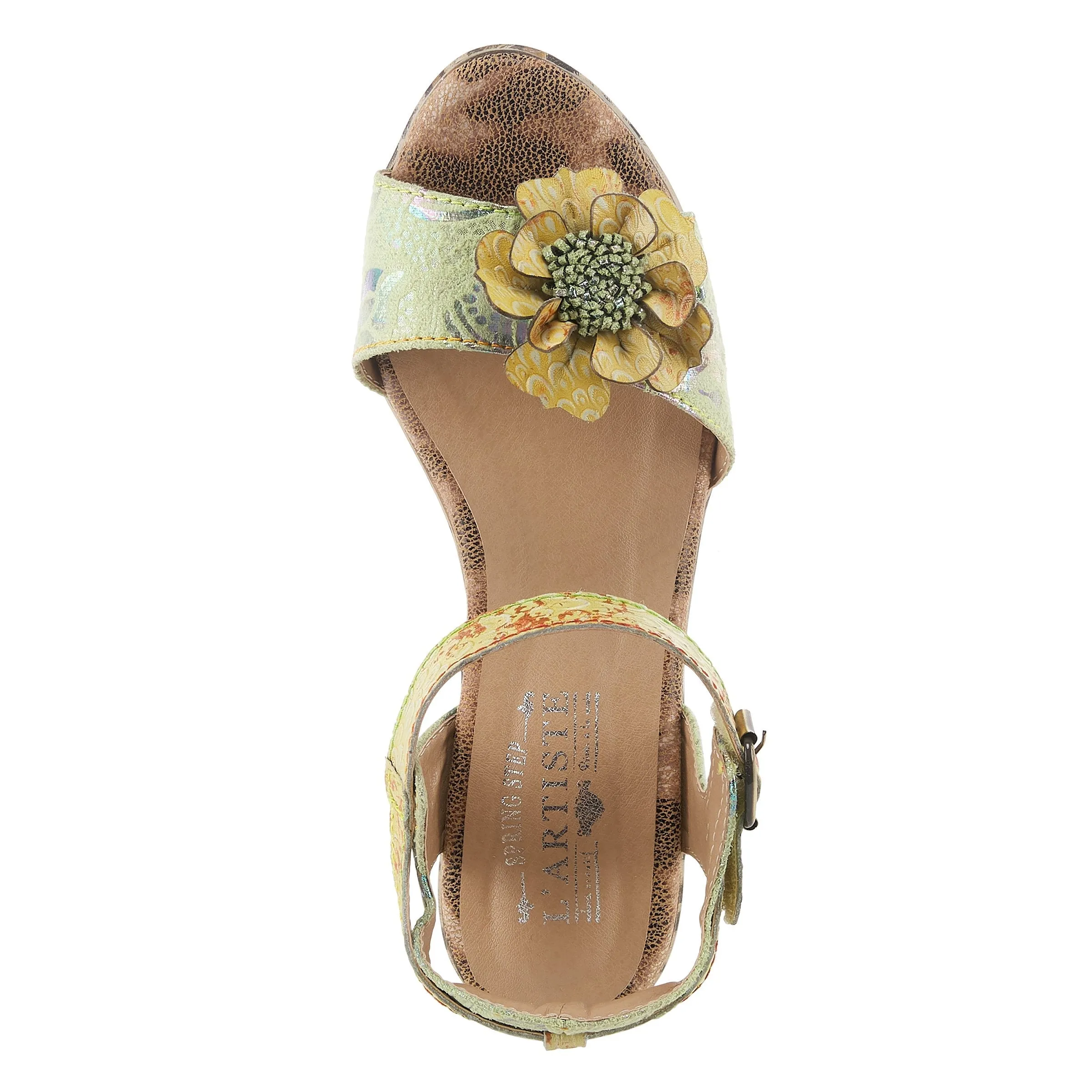Spring Step Shoes L'Artiste Wildcat Sandals Women's Leather Combo 3.75" Heel