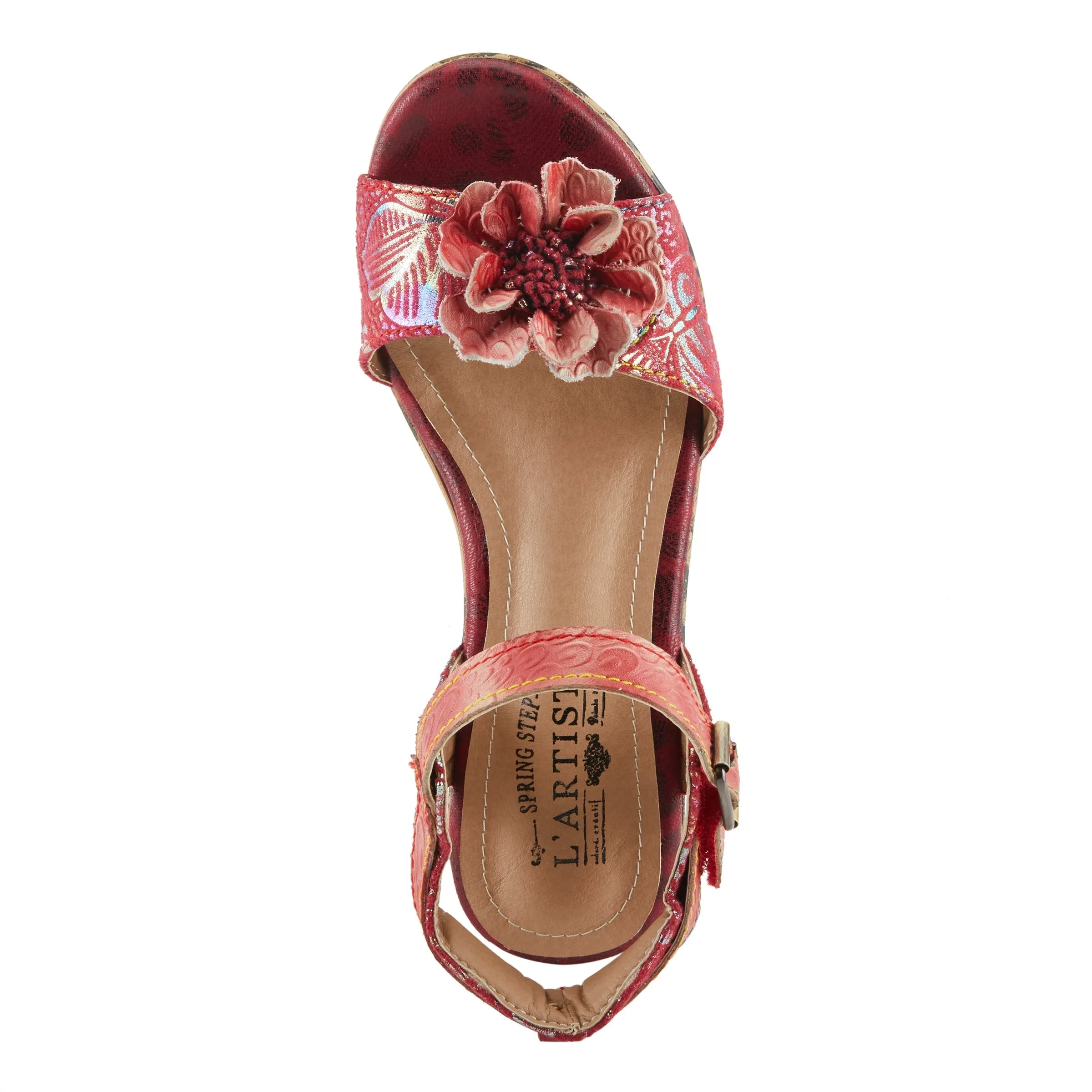 Spring Step Shoes L'Artiste Wildcat Sandals Women's Leather Combo 3.75" Heel