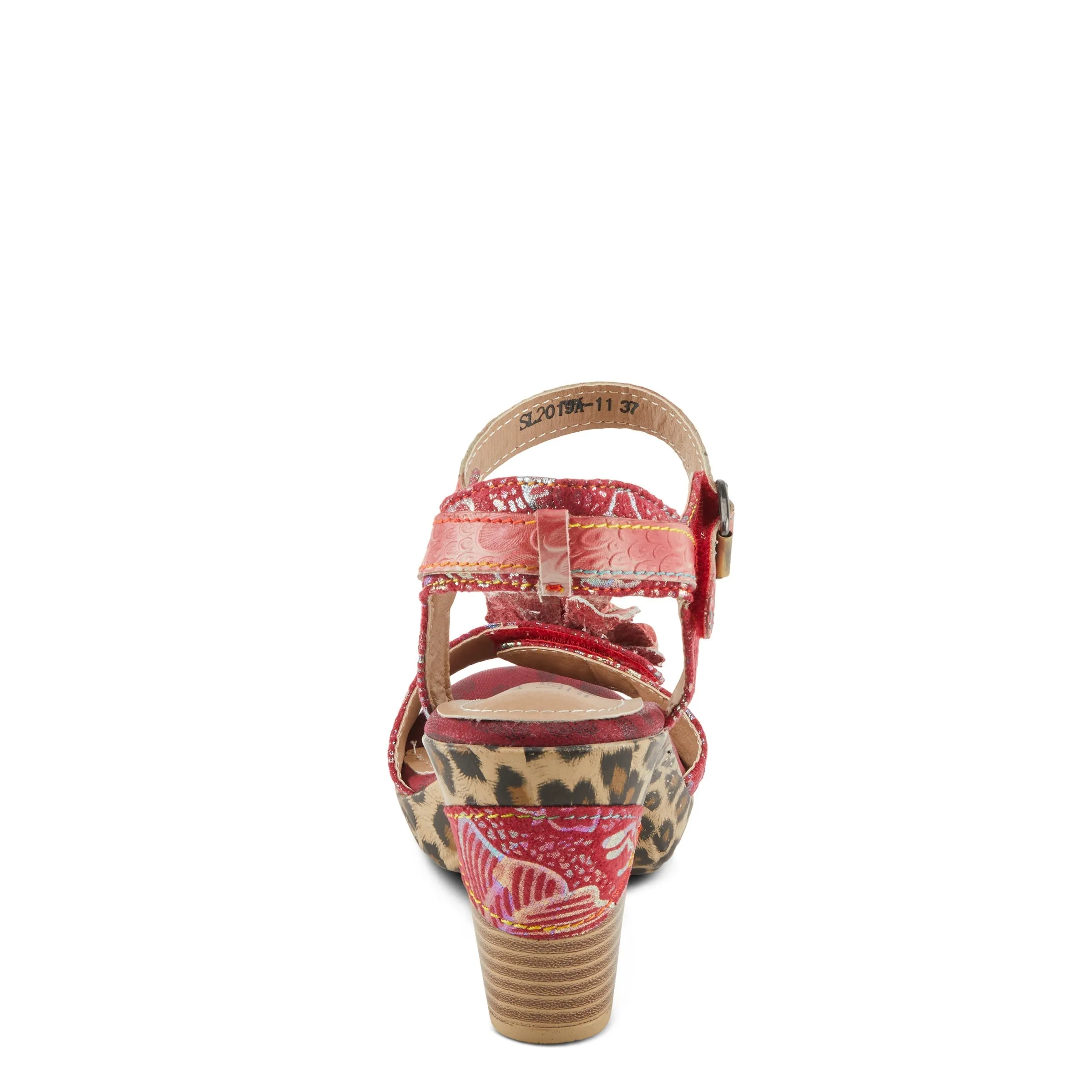 Spring Step Shoes L'Artiste Wildcat Sandals Women's Leather Combo 3.75" Heel