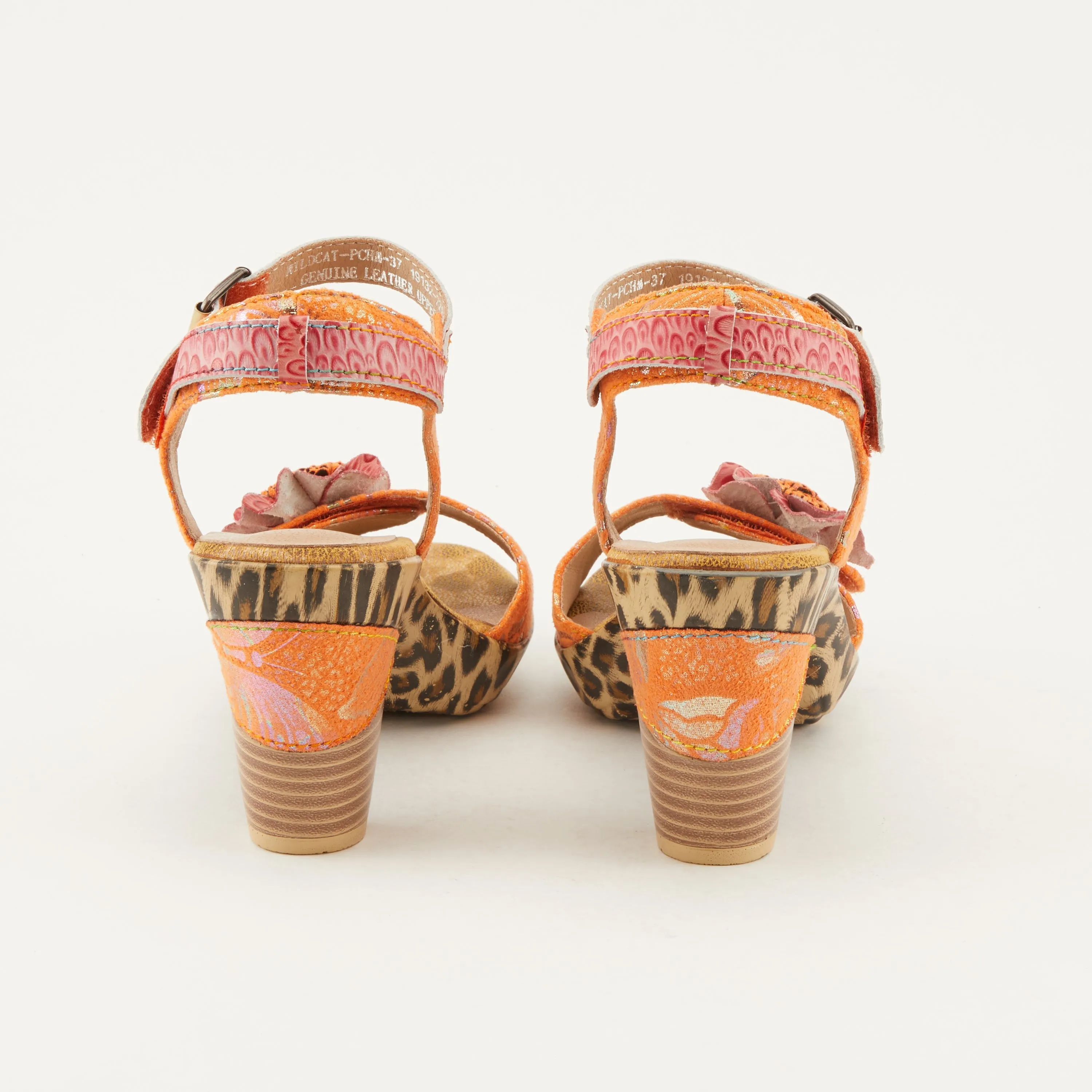 Spring Step Shoes L'Artiste Wildcat Sandals Women's Leather Combo 3.75" Heel