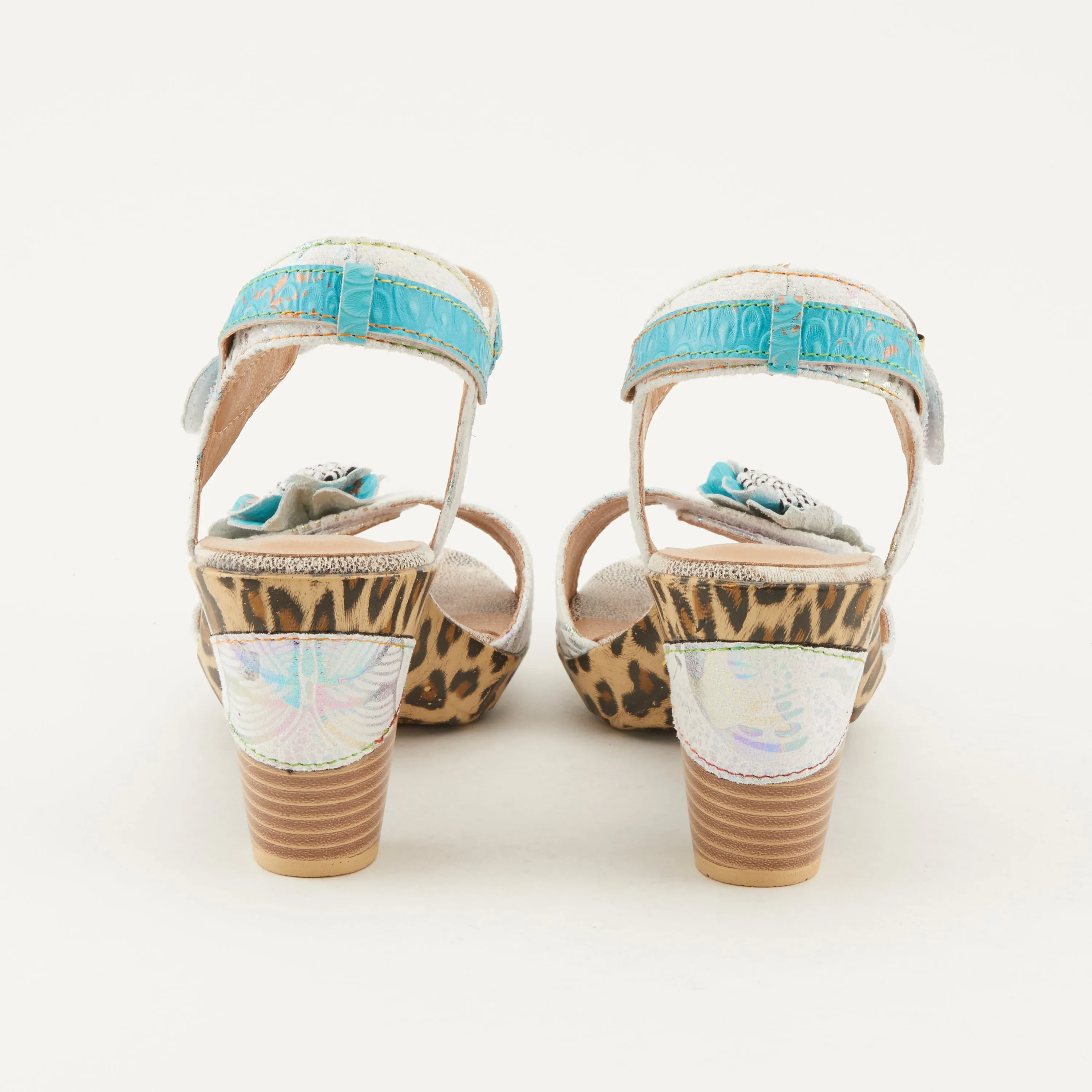 Spring Step Shoes L'Artiste Wildcat Sandals Women's Leather Combo 3.75" Heel