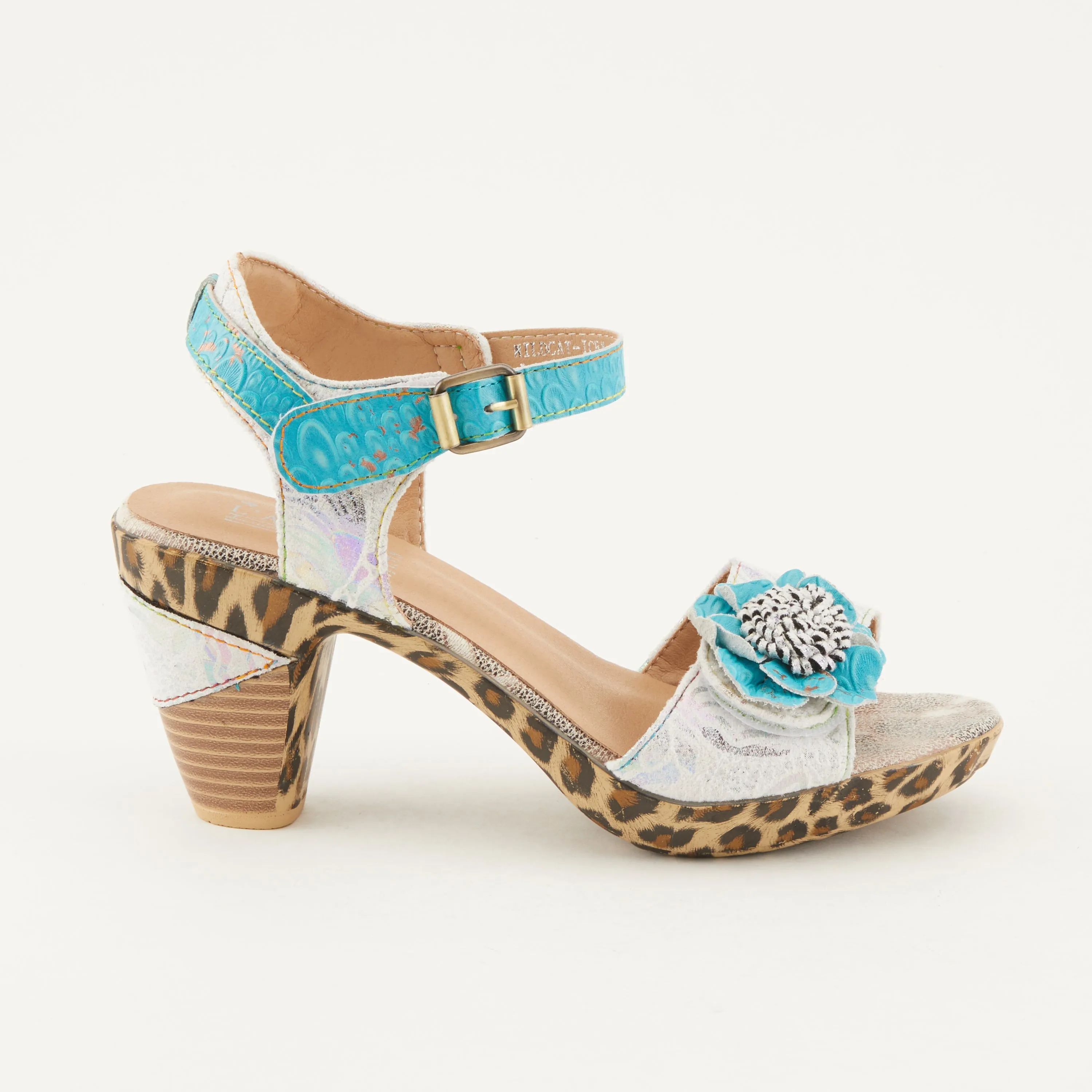 Spring Step Shoes L'Artiste Wildcat Sandals Women's Leather Combo 3.75" Heel