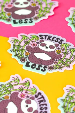 Stress Less Sticker