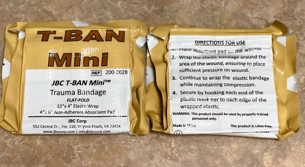 T-Ban Mini Trauma Bandage (CS/50 Exp : 01/2026)