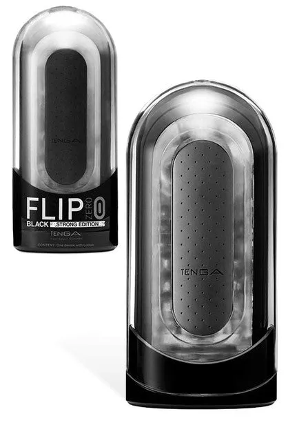 Tenga FLIP HOLE Zero (Black) Strong Edition ALLOW 1 DAY TO REACH STORE. PLEASE CALL TO ORDER FOR STORE PICK-UP