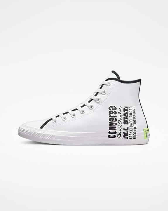 Tenisky Converse Chuck Taylor All Star Archival Logos WHITE/BLACK/GREEN BEAM