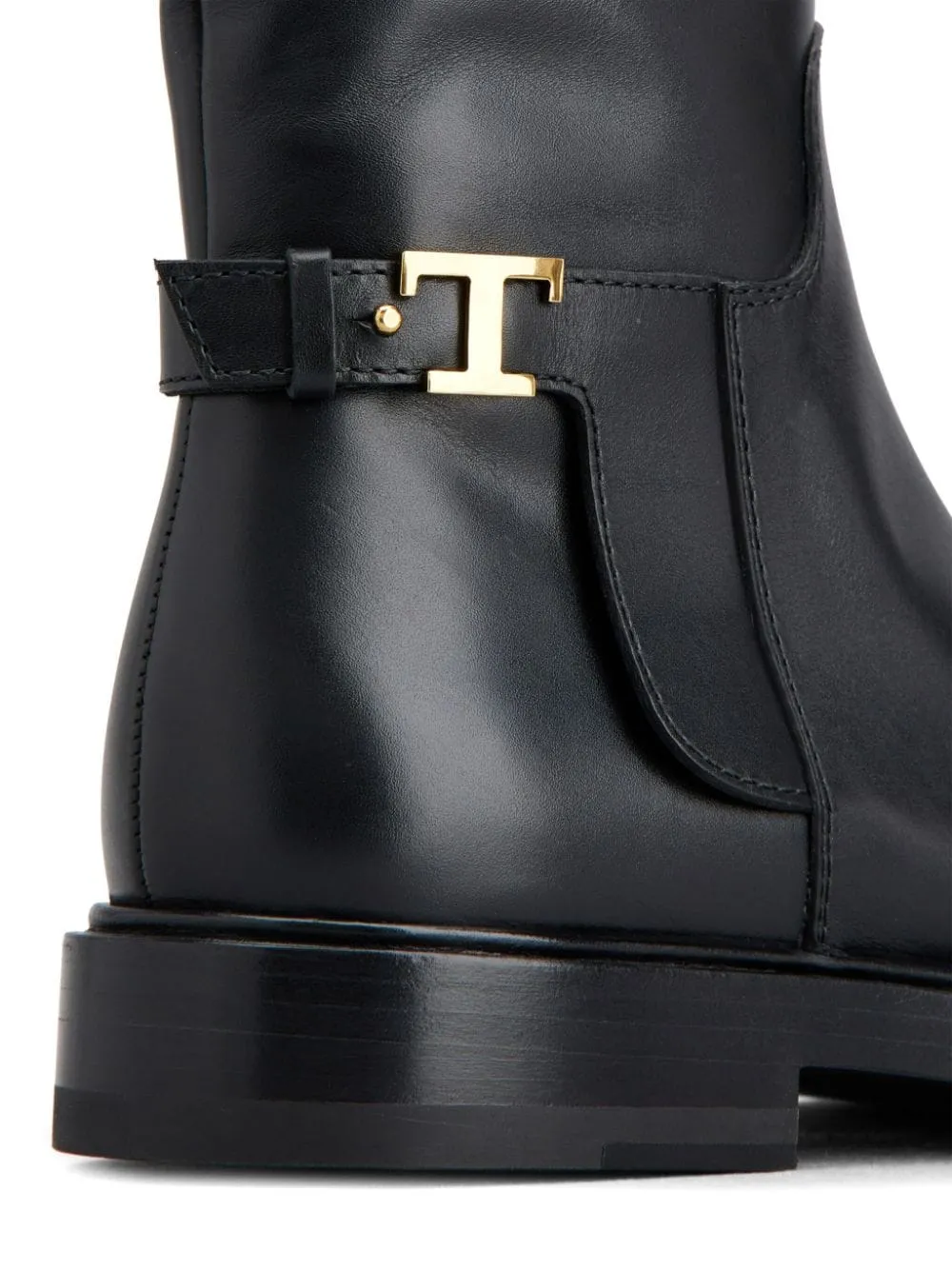 TOD'S T-Timeless Leather Ankle Boots Black