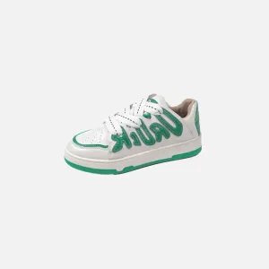 Trendy Y2K Mid-Shoe Slippers with Unique Letter Print Design