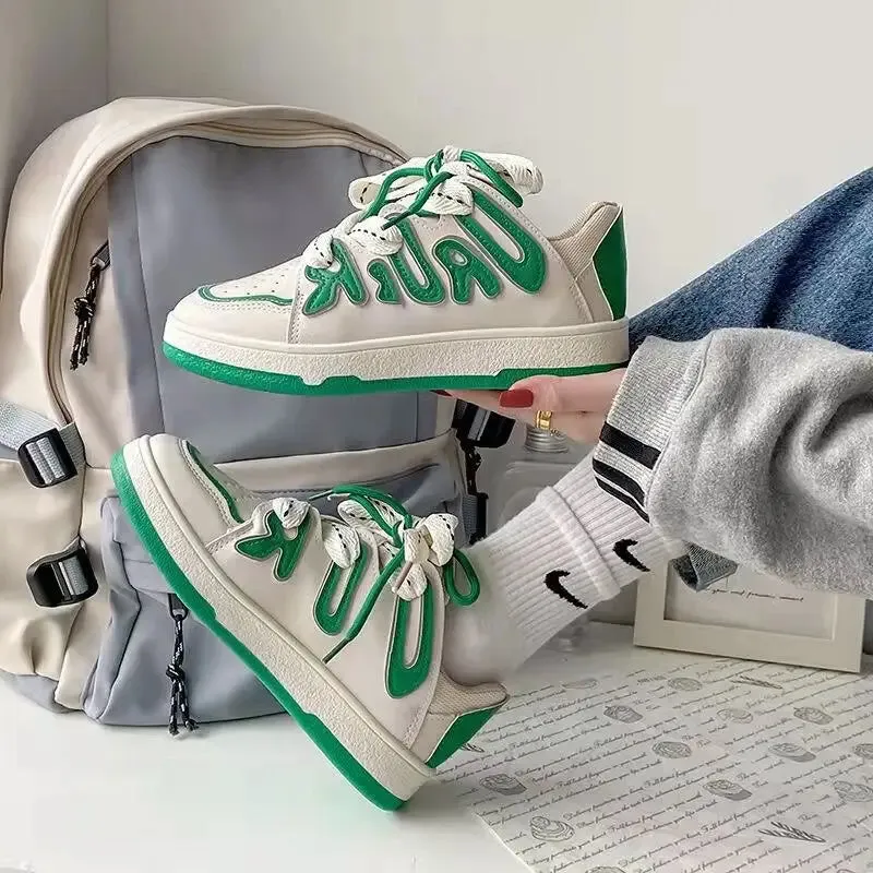 Trendy Y2K Mid-Shoe Slippers with Unique Letter Print Design