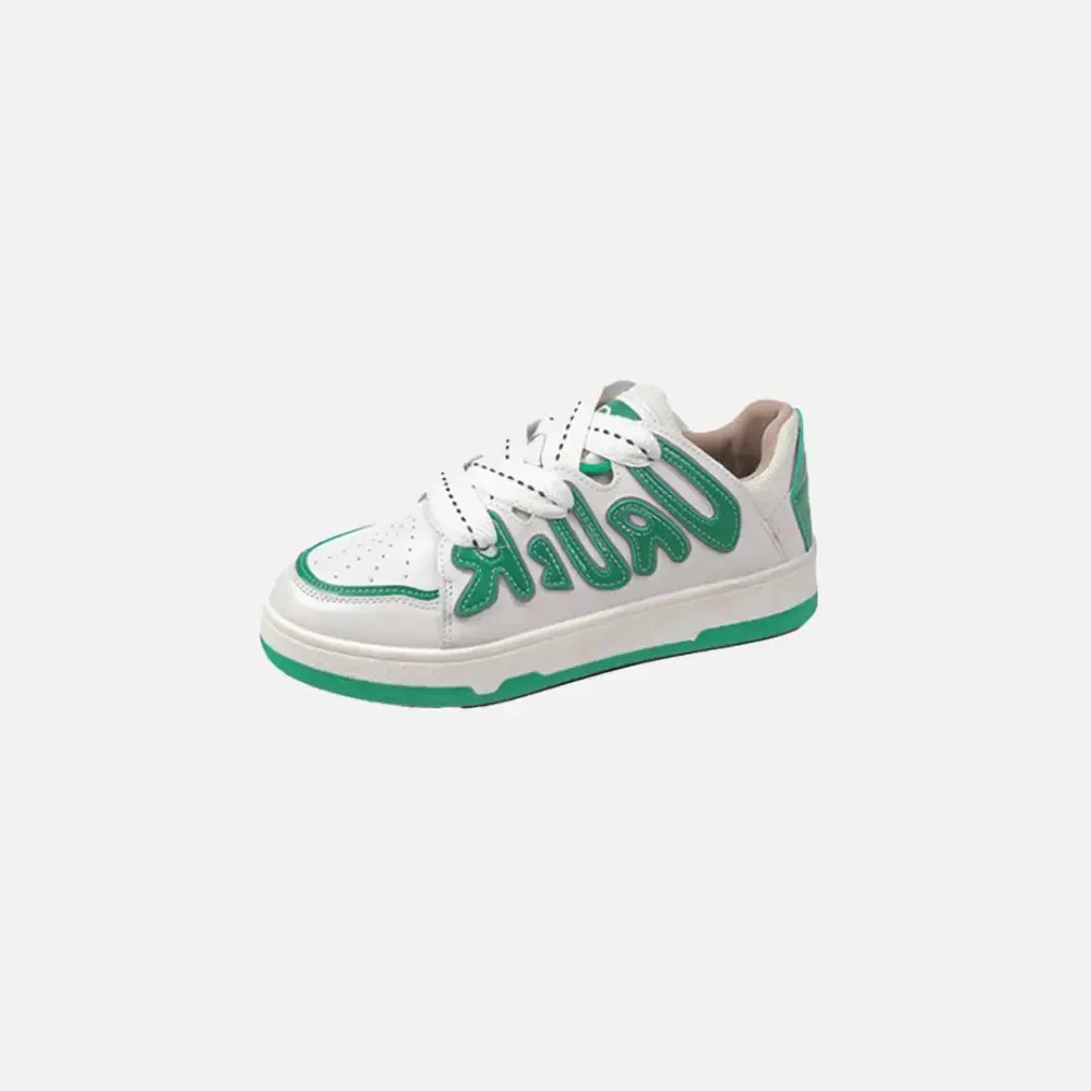 Trendy Y2K Mid-Shoe Slippers with Unique Letter Print Design
