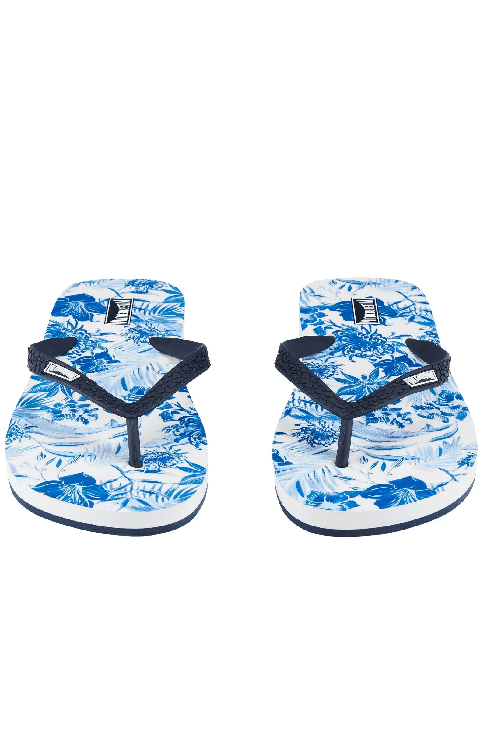 VILEBREQUIN Women Beach Flip Flops Tahiti Flowers