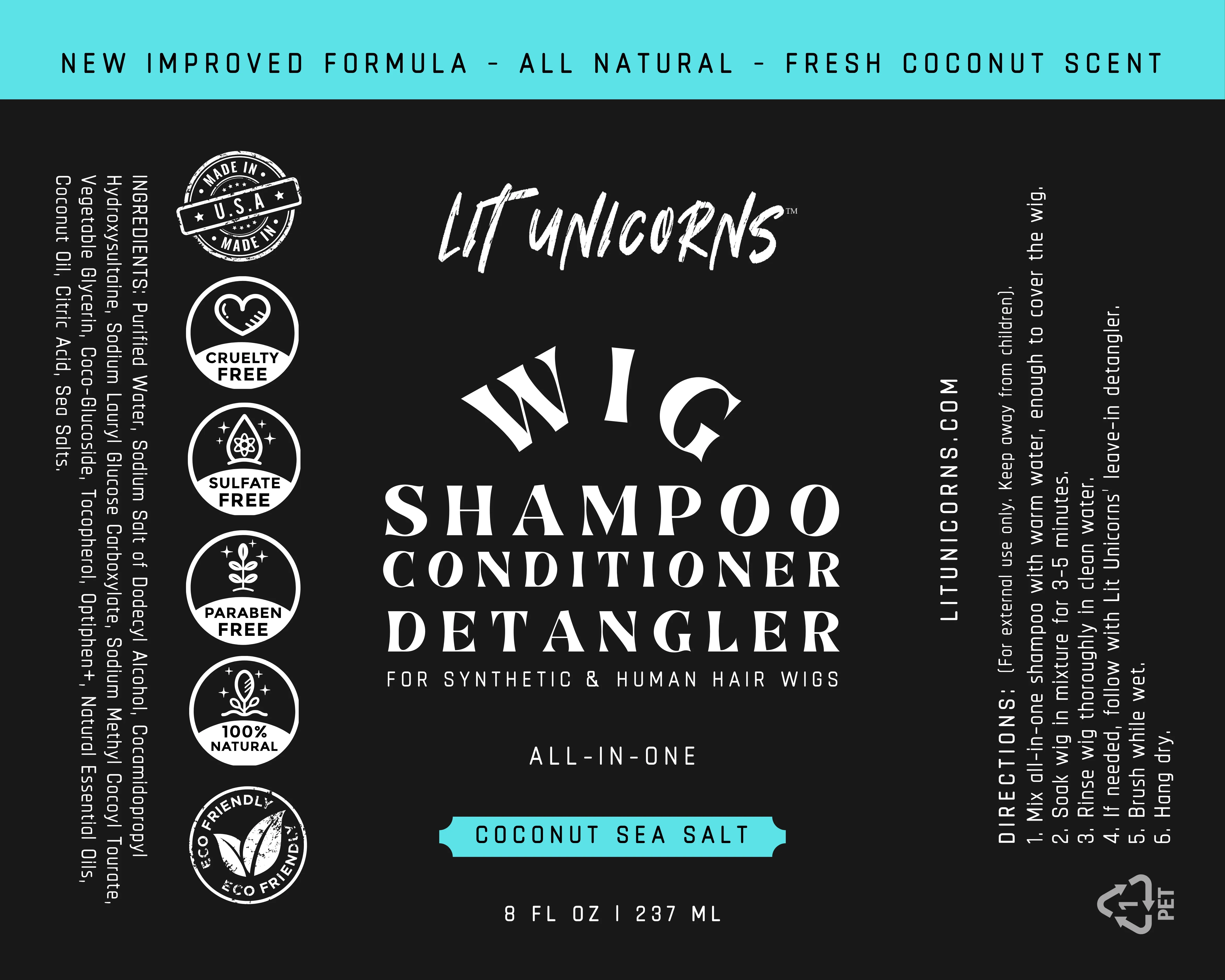 Wig Shampoo- All-in-One