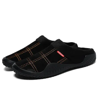 Winter Plush Home Cotton Slippers Large Outdoor Shoes