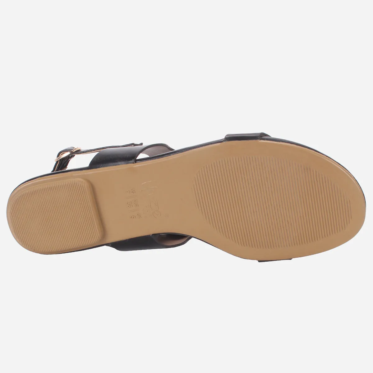 Womens "MAEY" Flat Stud Detailing Summer Sandals