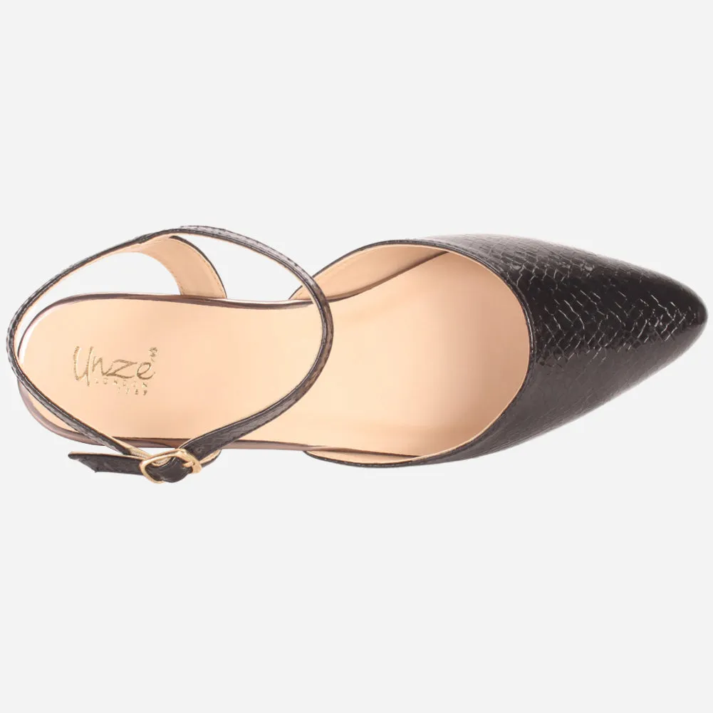 Womens "MONISHA" Pointy Flat Summer Sandals