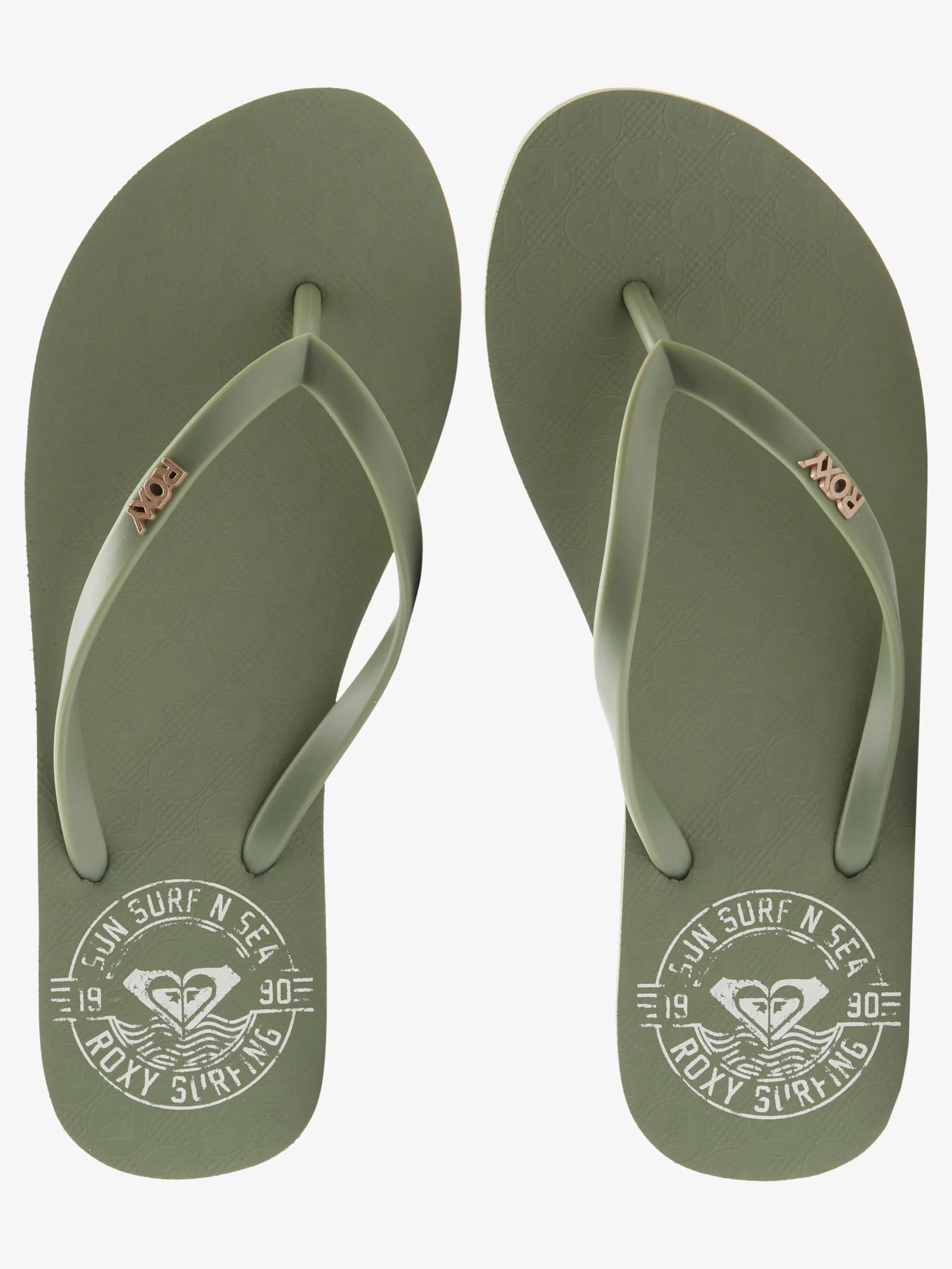 Womens Viva Stamp Flip-Flops