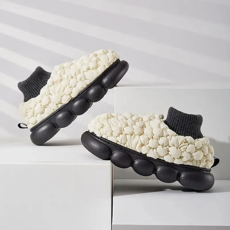 Y2K Popcorn Slippers for Stylish Comfort in Streetwear Fashion
